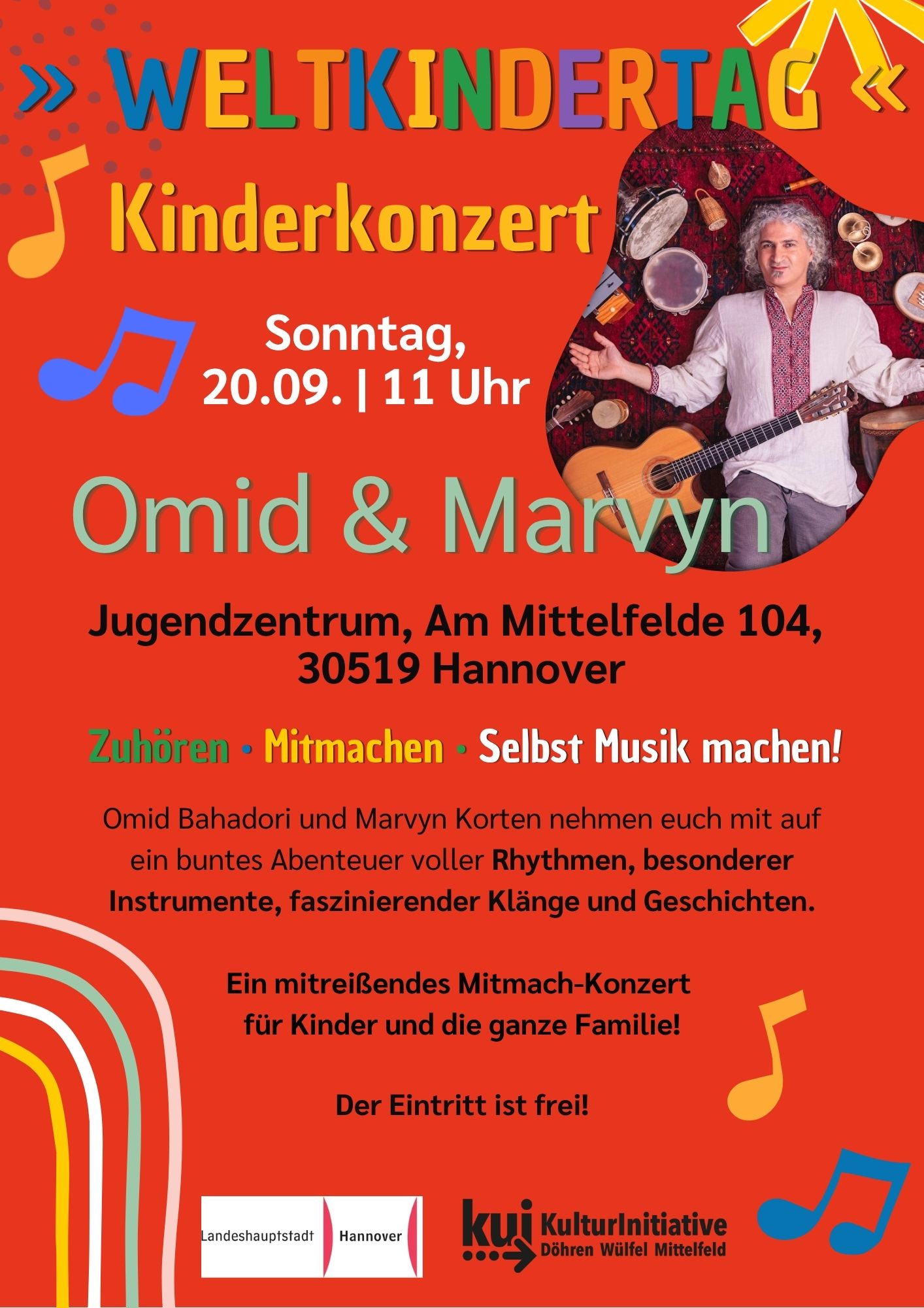 Zuhören • Mitmachen • Selbst Musik machen!